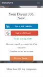 Mobile Screenshot of instahyre.com